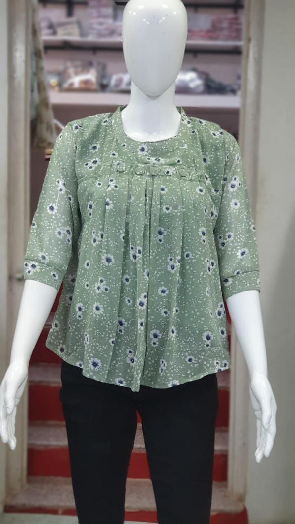 Ff 9025 Casual Wear Short Top Collection